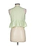 Zara Green Sleeveless Blouse Size M - photo 2