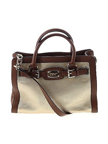 MICHAEL Michael Kors Leather Satchel (view 1)