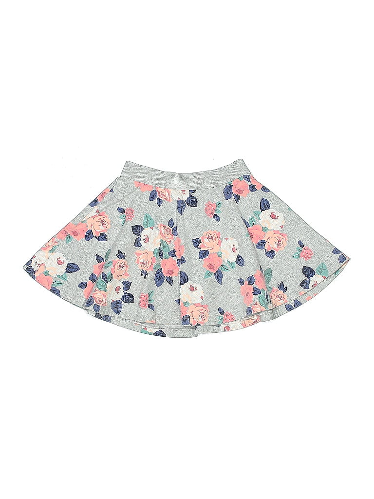 Janie and Jack Floral Gray Skirt Size 5 (big kids) - photo 1