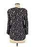 Fun2Fun 100% Rayon Black 3/4 Sleeve Blouse Size M - photo 2