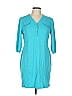 St. John Sport Teal Casual Dress Size L - photo 1