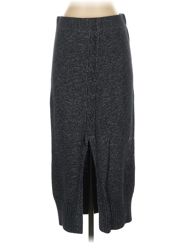 W by Worth Gray Casual Skirt Size S - photo 1