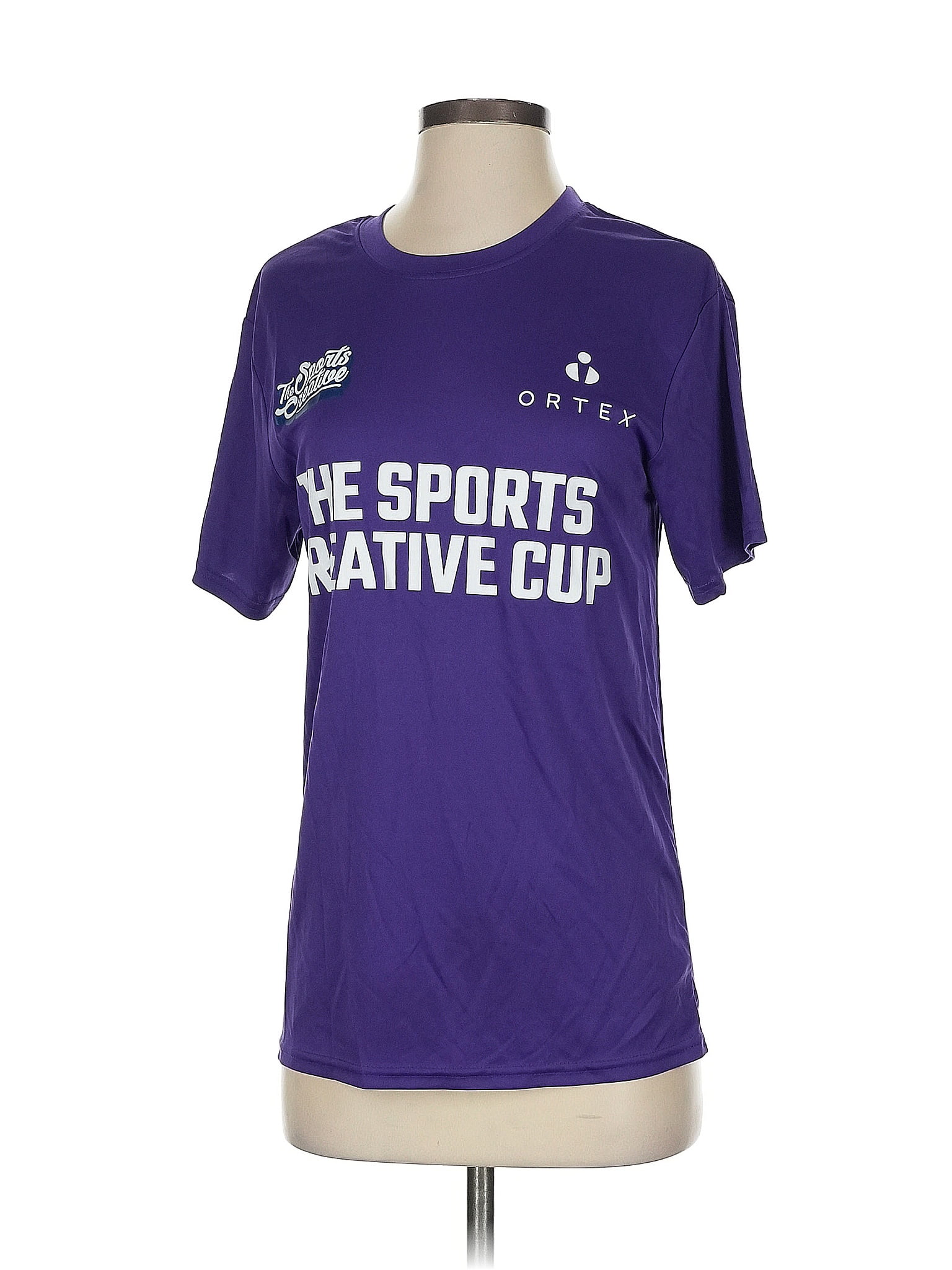 C2 Sport Purple Active T-Shirt Size S