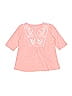 Garnet Hill 100% Cotton Pink 3/4 Sleeve Top Size XS (kids) - photo 1
