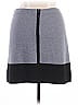 Ann Taylor LOFT Color Block Gray Wool Skirt Size XL - photo 2