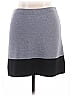 Ann Taylor LOFT Color Block Gray Wool Skirt Size XL - photo 1