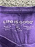 Life Is Good Purple Short Sleeve T-Shirt Size S - photo 6