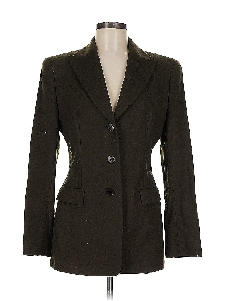Giorgio Armani 100% Cashmere Brown Blazer Size 6 - photo 1