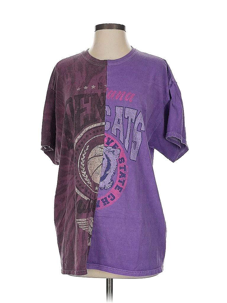 Urban Outfitters Purple Short Sleeve T-Shirt Size S - photo 1