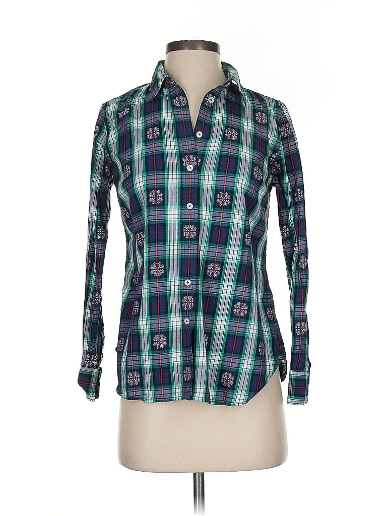 Click to view more detailed imagery on our partner's website Pre-owned Talbots Long Sleeve Button Down Shirt In Blue