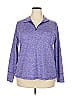 Ideology 100% Polyester Purple Long Sleeve Polo Size 2X - photo 1