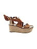Chloé Brown Tan Wedges Size EU 39 1/2 - photo 1
