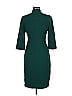 Black Halo Solid Green Cocktail Dress Size 6 - photo 2