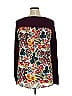 Ann Taylor LOFT 100% Cotton Burgundy Pullover Sweater Size XL - photo 2