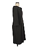Tahari by ASL Solid Black Casual Dress Size 10 - photo 4
