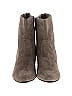 Sam Edelman Gray Tan Ankle Boots Size 9 1/2 - photo 2