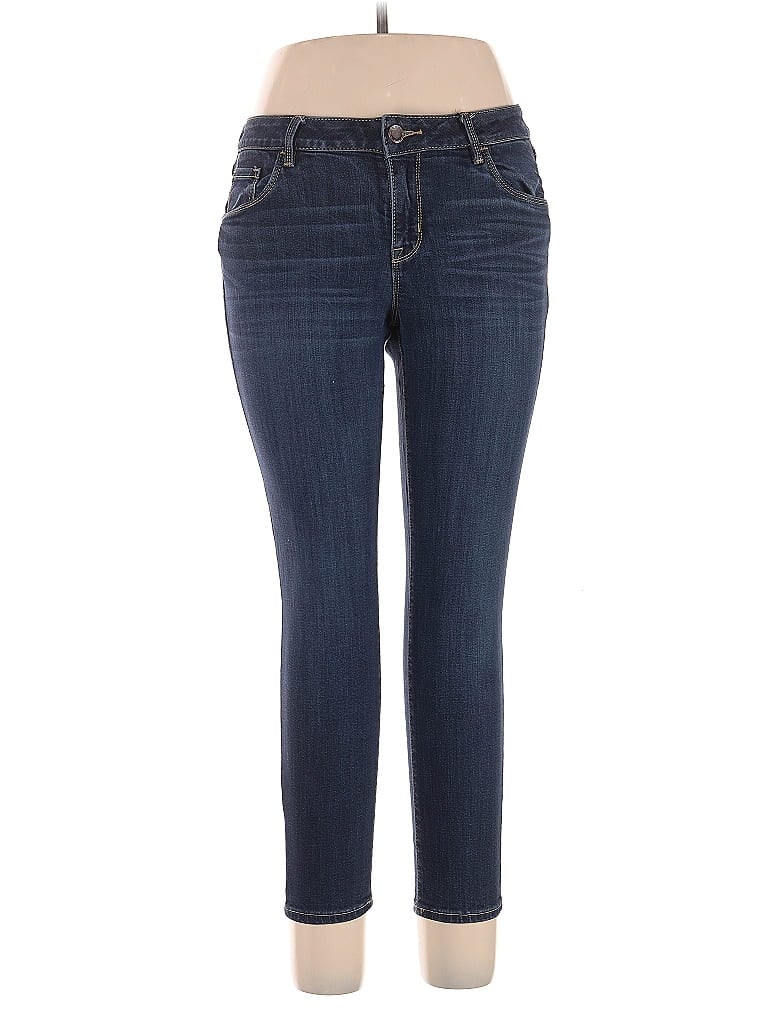 Pre-owned A.n.a. A New Approach Jeans In Blue