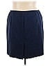 Talbots Solid Blue Formal Skirt Size 24 - photo 2