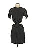 L Space 100% Cotton Solid Black Gray Casual Dress Size S - photo 1