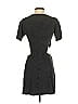L Space 100% Cotton Solid Black Gray Casual Dress Size S - photo 2