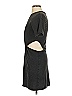 L Space 100% Cotton Solid Black Gray Casual Dress Size S - photo 5