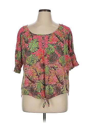 New York Laundry Short Sleeve Blouse (view 1)