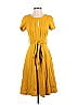 eShakti Yellow Casual Dress Size XS - photo 1