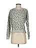 Rails Animal Print Gray Pullover Sweater Size S - photo 1