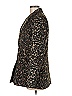Saylor Animal Print Brown Blazer Size M - photo 5