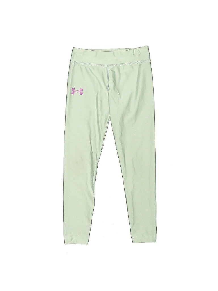 Pre-owned Under Armour Kids' Track Pants In Green