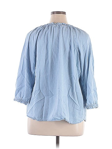 Intro 3/4 Sleeve Button-Down Shirt (view 2)