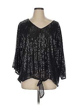Belle By Kim Gravel 3/4 Sleeve Blouse