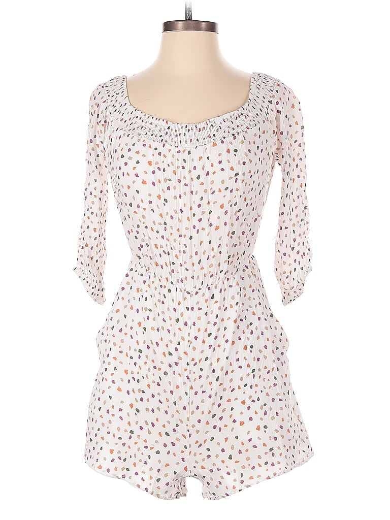 Pre-owned Bcbgeneration Romper In White