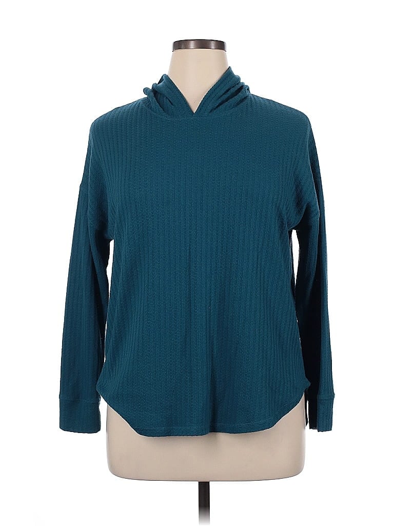 Chaser Teal Turtleneck Sweater Size L - photo 1