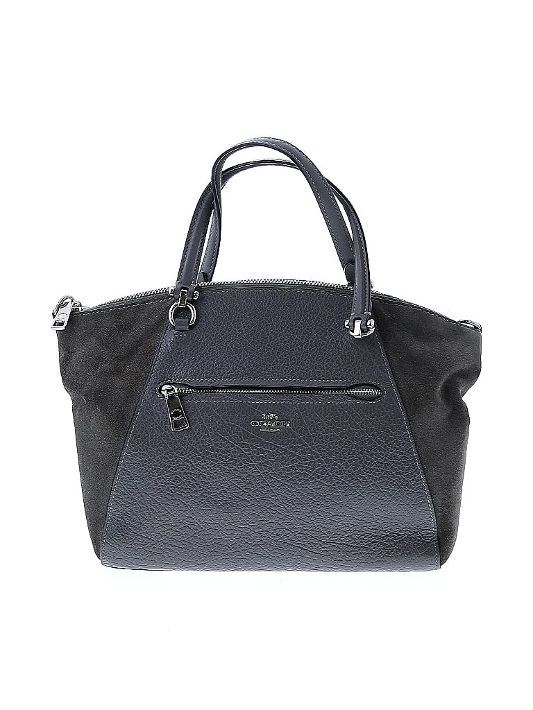 Coach Factory 100% Leather Gray White Leather Satchel One size - photo 1