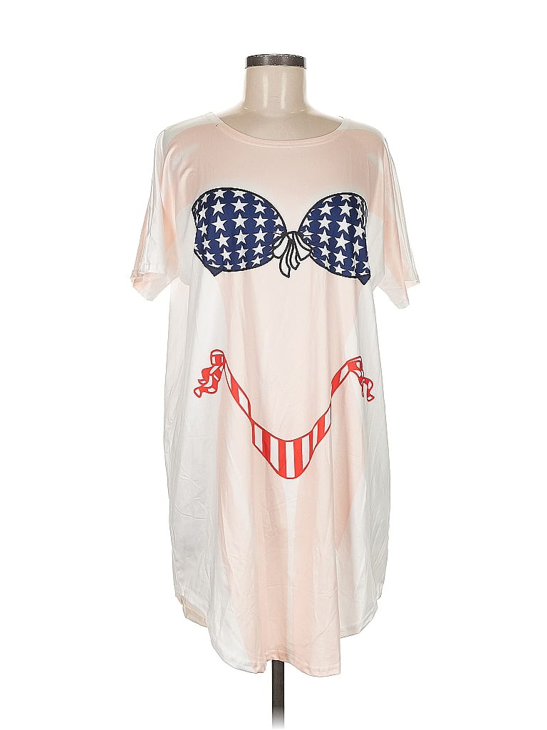 Ekouaer Ivory Casual Dress Size M - photo 1