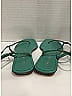 Prada 100% Leather Green Sandals Size EU 37 1/2 - photo 7