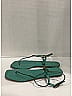 Prada 100% Leather Green Sandals Size EU 37 1/2 - photo 5