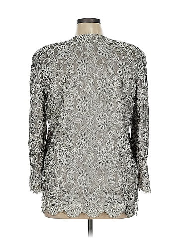 Carmen Carmen Marc Valvo Long Sleeve Blouse (view 2)