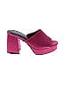 Torrid Color Block Pink Mule/Clog Size 7 1/2 (wide) - photo 1