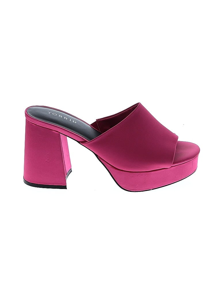 Torrid Color Block Pink Mule/Clog Size 7 1/2 (wide) - photo 1