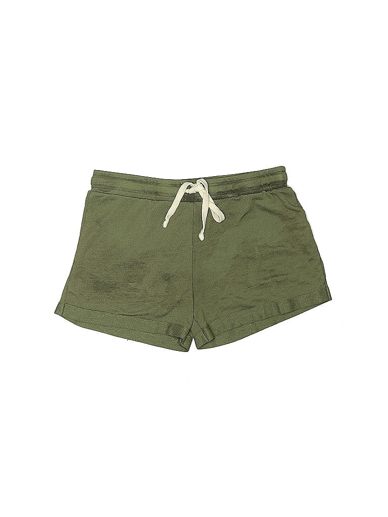 ALTERNATIVE Solid Green Shorts Size L - photo 1