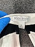 Bisou Bisou Color Block White Sleeveless T-Shirt Size M - photo 6