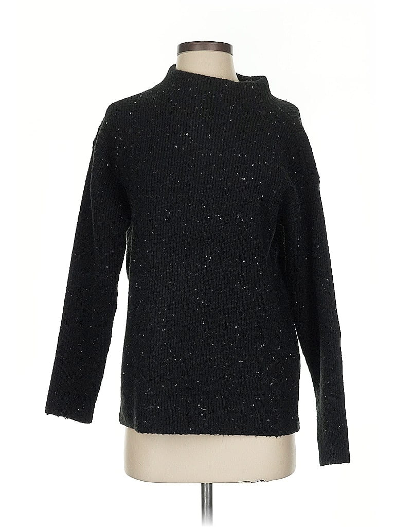 Pre-owned Ann Taylor Turtleneck Sweater In Black
