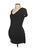 Motherhood Black Short Sleeve T-Shirt Size XS - photo 1