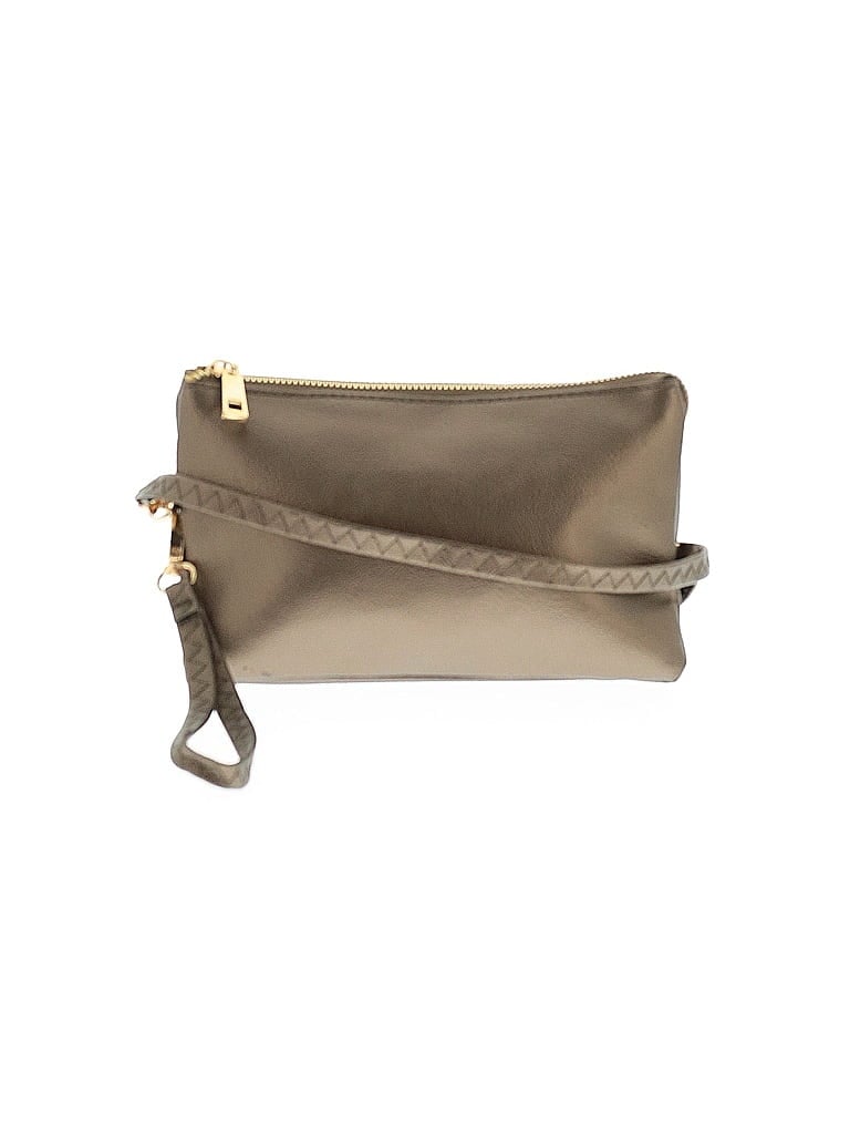 Indigo Soul 100% Polyvinylchloride Gray Brown Crossbody Bag One size - photo 1