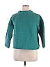 T by Talbots 100% Cotton Teal Pullover Sweater Size XL - photo 1