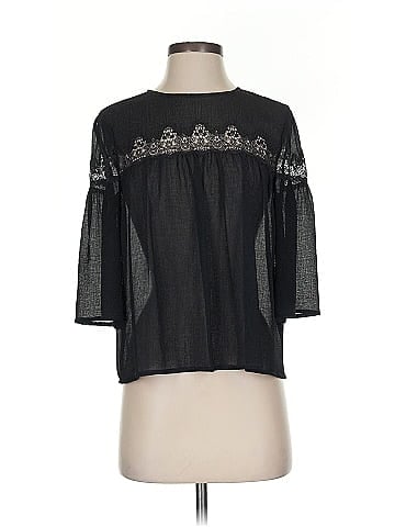 Claudie Pierlot 3/4 Sleeve Blouse (view 1)