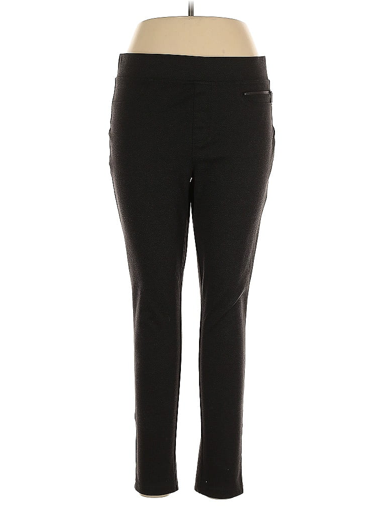 DKNY Jeans Black Active Pants Size L - photo 1
