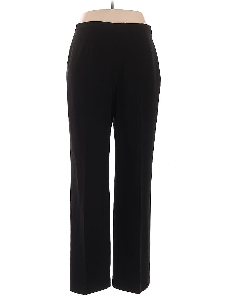 Pre-owned Collections For Le Suit Dress Pants In Black